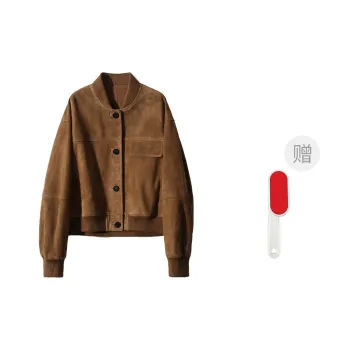 Kele Coco Leather Jacket Women's Sweet Brown