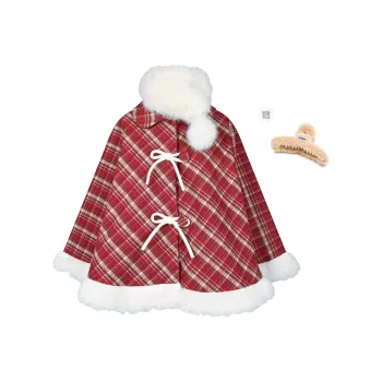NTOT Velvet feel Coat Women's Red