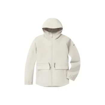 Columbia Waterproof And Windproof Windbreaker Jacket Women's White