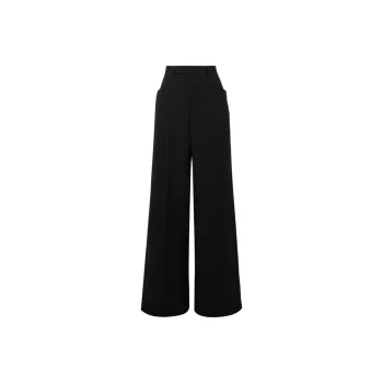 RICK OWENS Pleated Front Trousers
