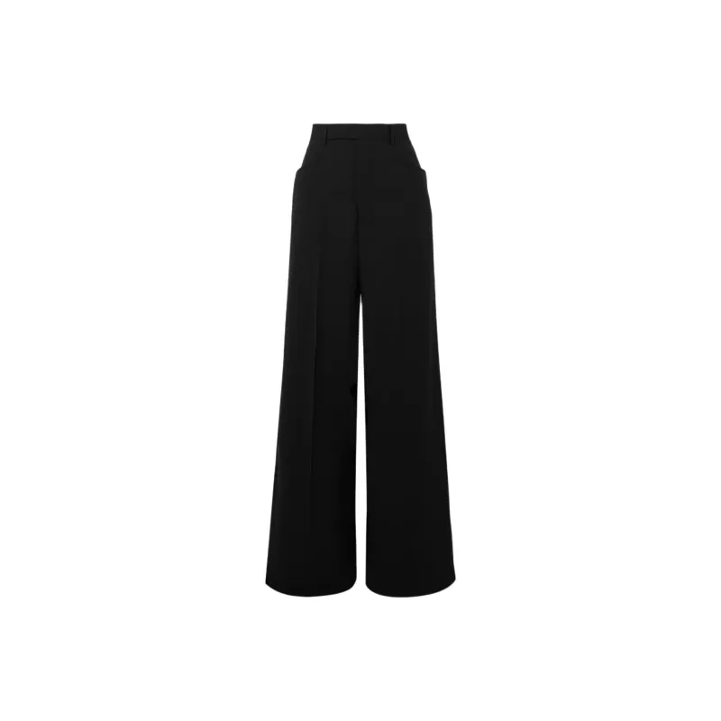 RICK OWENS Pleated Front Trousers-0