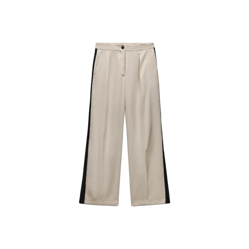 ZARA Casual Pants Women's Gray-0