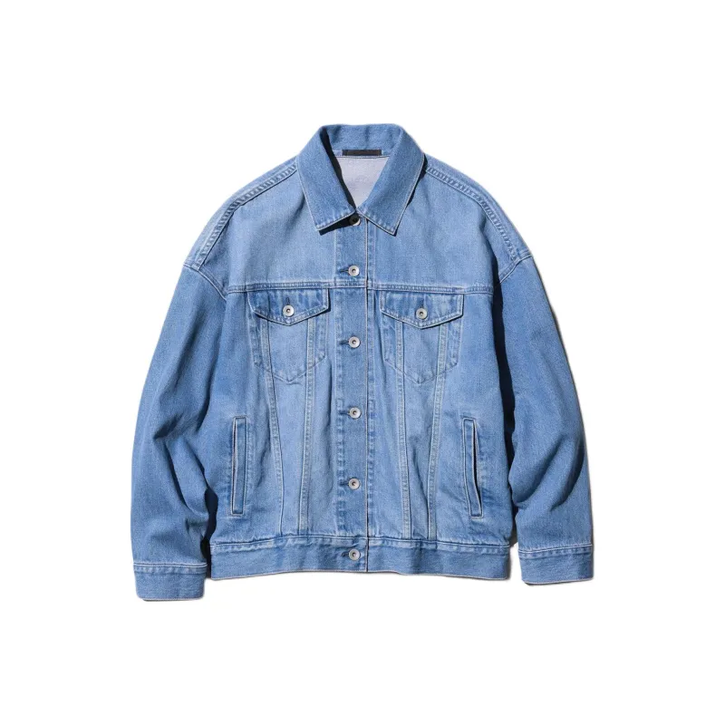 UNIQLO Denim Jacket Women's Lake Blue-0