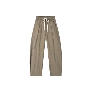HIPPIEMISS Casual Pants Women's Light Olive Green