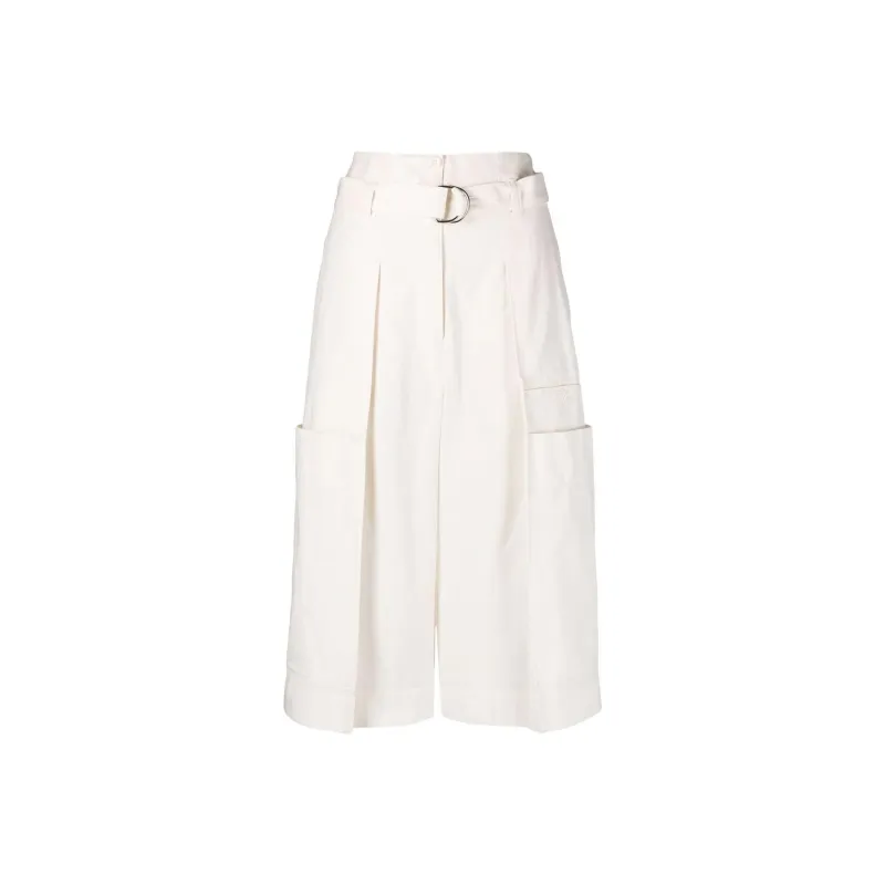 Lemaire Belted Lightweight Capri Shorts-0