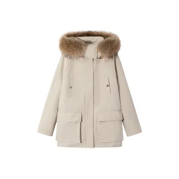 Ouyang Cropped Coats Women's
