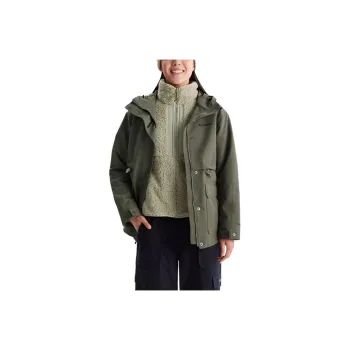 Columbia Hiking Waterproof, Rainproof, Windproof Windbreaker Jacket Women's Green
