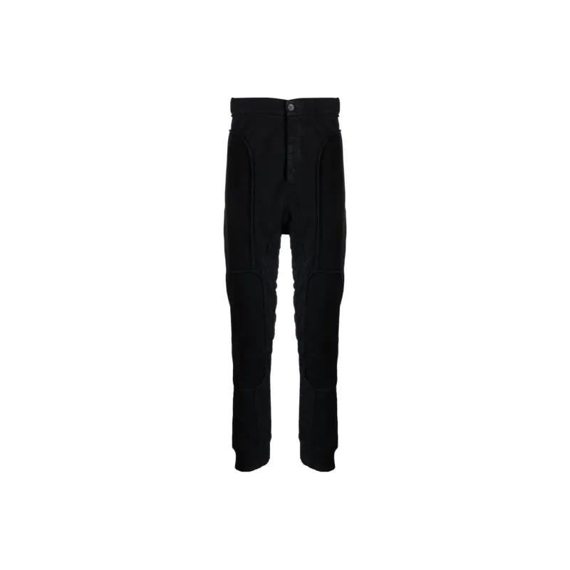 Masnada Drop-crotch Cotton Trousers-0