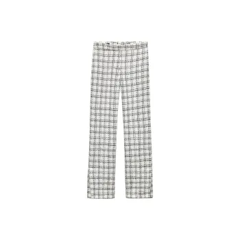 ZARA Casual Pants Women's Plaid