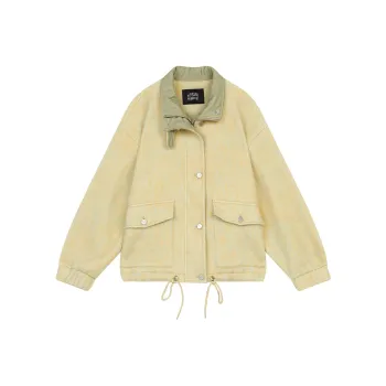 ELF SACK Coats Women's Amusement Park Yellow