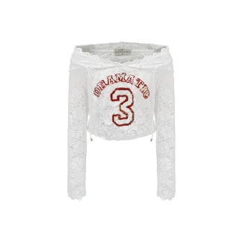 Girly Fancy Club Sweatshirt Women's White