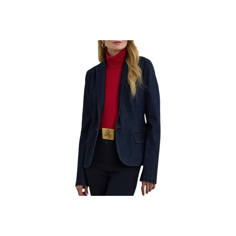 Polo Ralph Lauren Business Suit Coat Women's Dark Blue-1