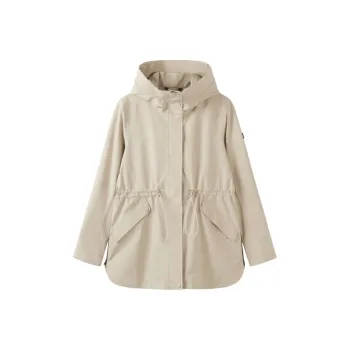 AIGLE Waterproof And Windproof Windbreaker Jacket Women's Apricot