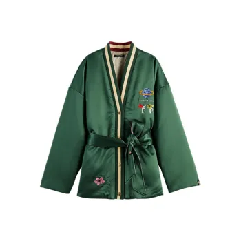 Scotch&Soda Puffer Jacket Women's Green
