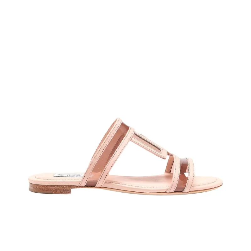 TOD'S Slide Slippers Women's Pink-1