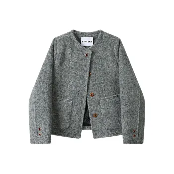 CIVICERA Cropped Coats Women's