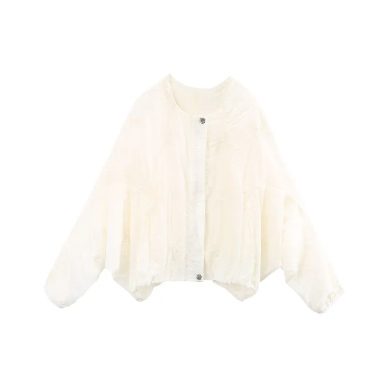 A Paradise For Awakening Cropped Coat Women's Beige-0