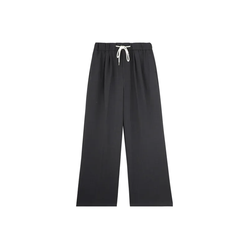 BASIC HOUSE Casual Pants Women's Gray-0