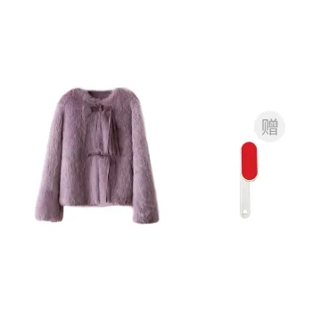 Kele Coco Fur Women's Pink Purple