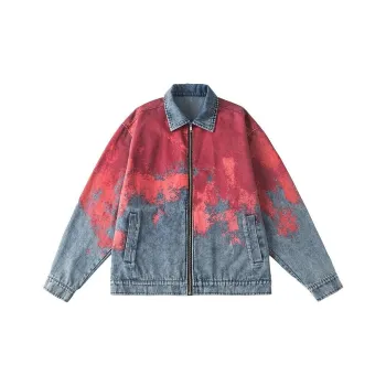 PLUSONEONE+ Denim Jacket Unisex Blue