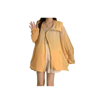 The Temptation Of The Muse Cropped Coat Women's Yellow