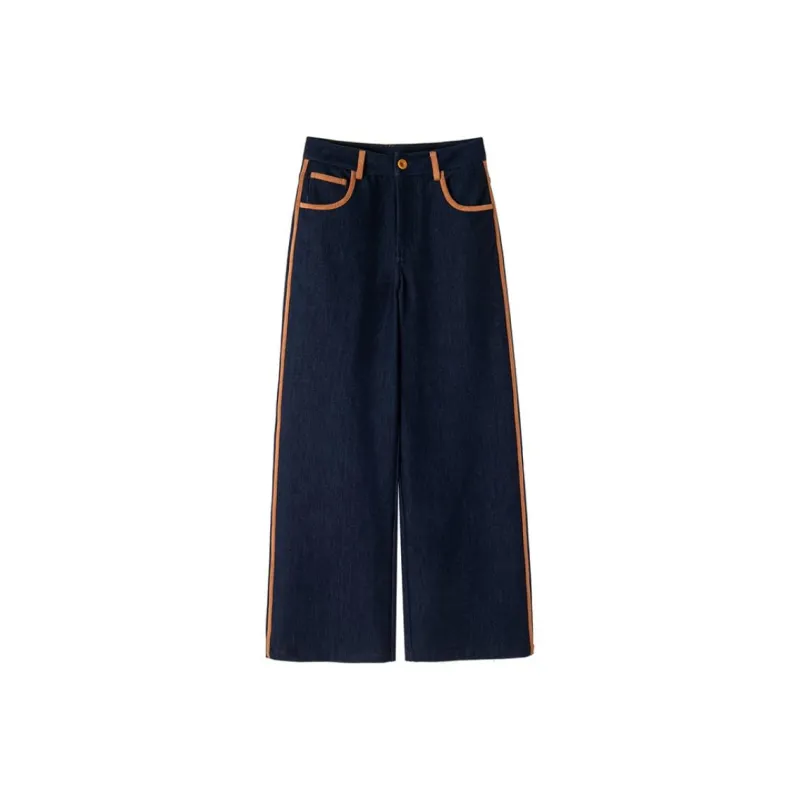 EKOOL Casual Pants Women's Navy Blue-0
