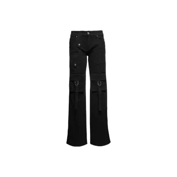 Blumarine Denim Cargo Trousers