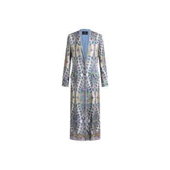 ETRO Pegaso Buttoned Duster Coat