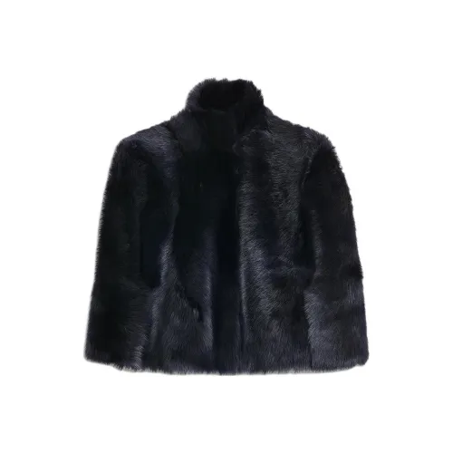 SCANLAN THEODORE Toscana Cape Cloaks Women's Navy/Marine Blue