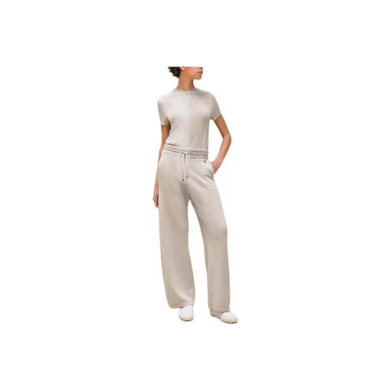 HERMES FW24 Casual Pants Women's Natural Beige-0