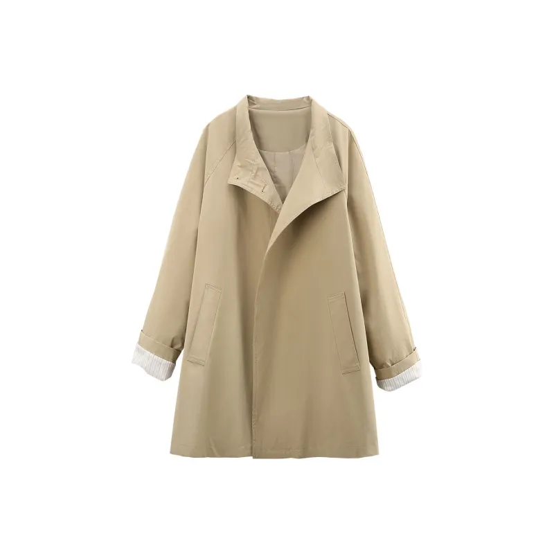 A Paradise For Awakening Trench Coat Women's-0