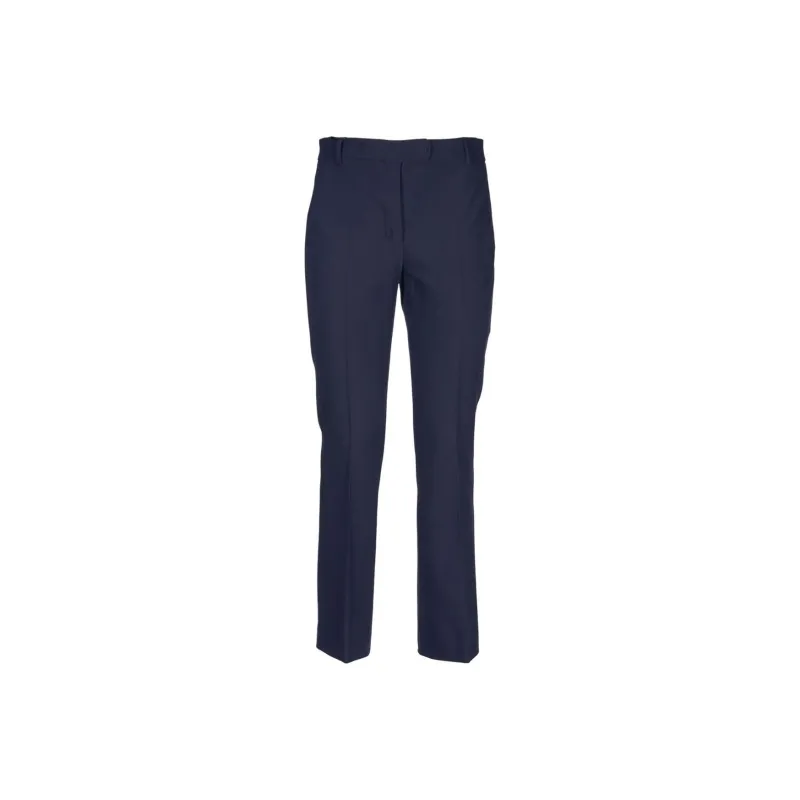 'S MAX MARA Fatina Pleat Detailed Slim Fit Trousers-0