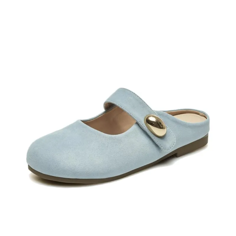 15 MINS Closed Toe Slippers 3cm Women's-19