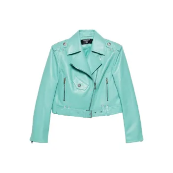 BALMAIN Biker Belted Jacket
