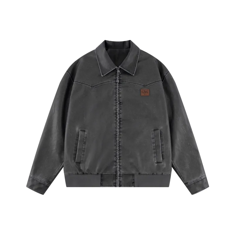 WORKSOUT Leather Jackets Unisex-4