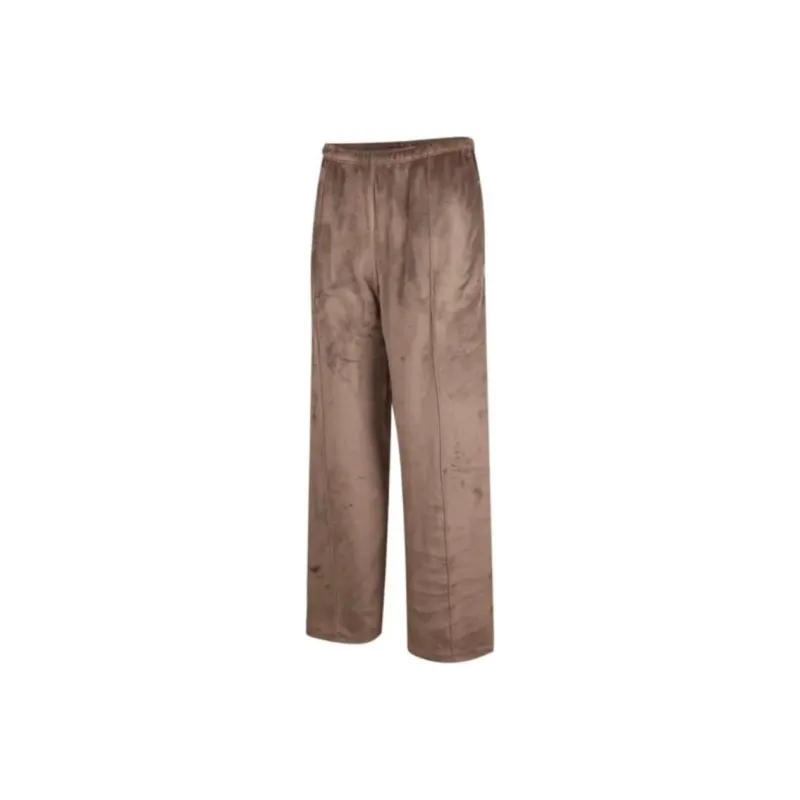 Nike AS W NSW NK CHLL VLR MR OH SWT Casual Pants Women's Beige Series-0