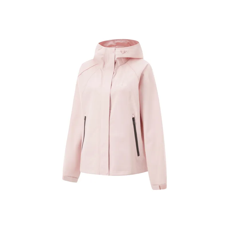 LiNing Lotus Leaf Trench Coat Women's Light Blush Pink-0