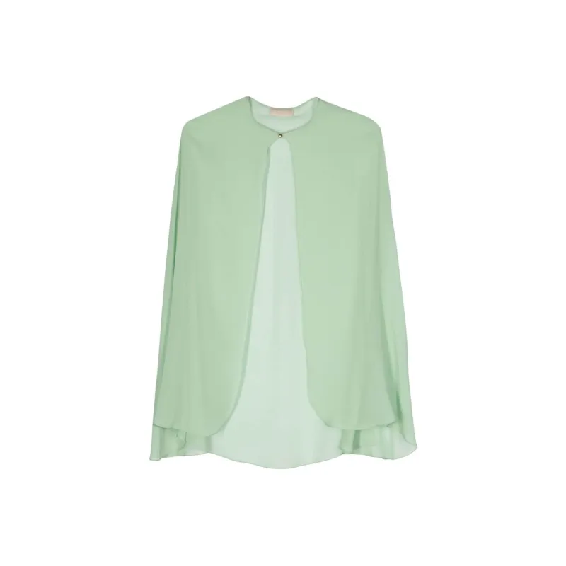 ELIE SAAB Cloaks Women's Green-0