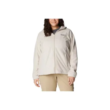 Columbia Women's Benton Springs™ Full Zip Fleece Hoodie Velvet-feel Coat Women's Light Gray