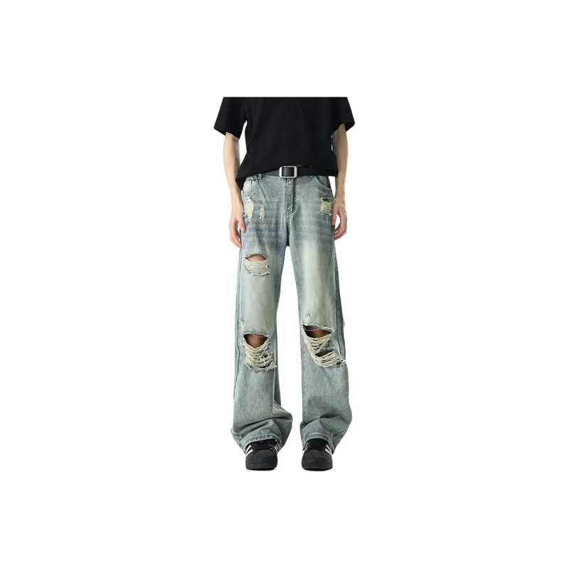 FASTFISH Jeans Unisex Blue-2
