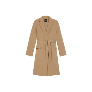 THEORY Coats Women's Camel