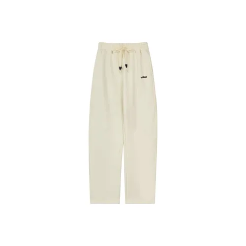 ELF SACK Casual Pants Women's Cheeses Milk White