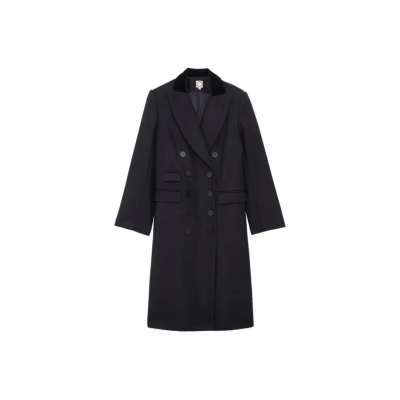 INES DE LA FRESSANGE Coat Women's Blue-0