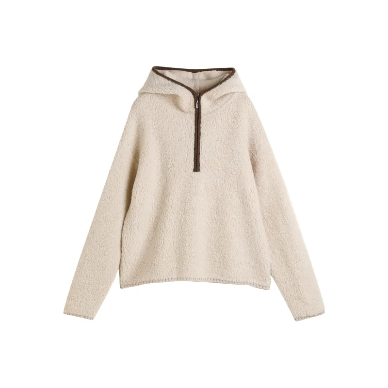 Hang Yi Court Velvet feel Coat Women's-0
