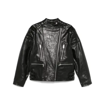 Twinset Leather Biker Jacket