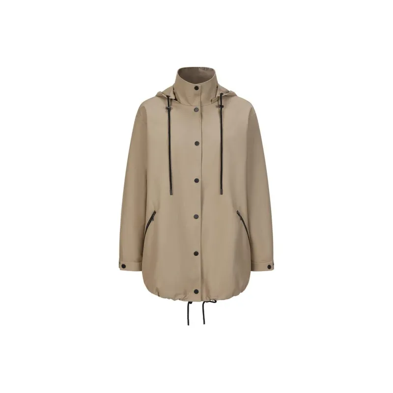 JZ. ANNAKRO Trench Coat Women's Khaki-0
