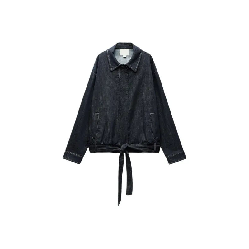 ZARA Denim Jacket Women's Indigo-0
