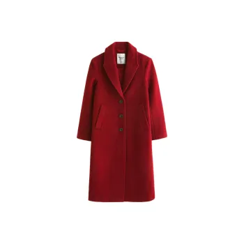 Abercrombie＆Fitch Coats Women's Rich Ruby Color