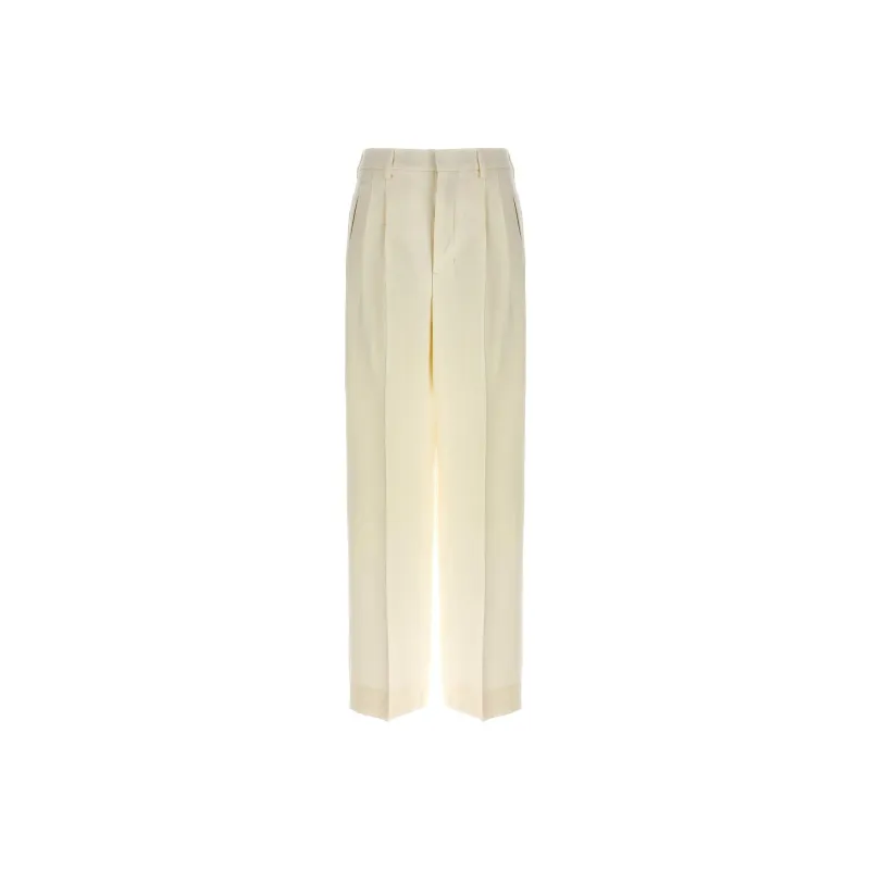 Ami Paris Straight Leg Tailored Trousers-0