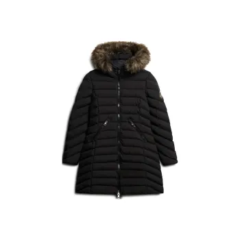 SUPERDRY Parka Coat Women's Black